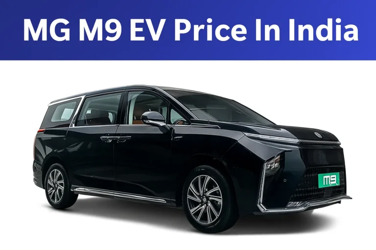 MG M9 EV Price In India