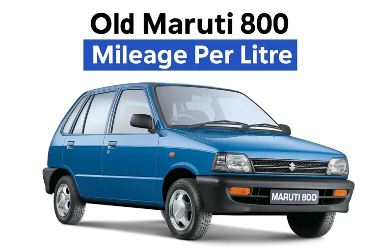 Old Maruti 800 Mileage Per Litre